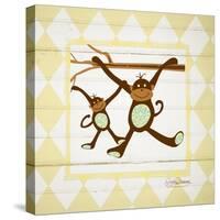 Monkeys-Sylvia Murray-Stretched Canvas