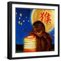 Monkeyshine-Lucia Heffernan-Framed Art Print