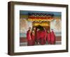 Monks at Tibetan Buddhist Monastery, Kathmandu, Nepal-Demetrio Carrasco-Framed Photographic Print