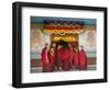 Monks at Tibetan Buddhist Monastery, Kathmandu, Nepal-Demetrio Carrasco-Framed Photographic Print