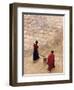 Monks Carrying Yak Butter, Ganden Monastery, Tagtse County, Tibet-Michele Falzone-Framed Photographic Print