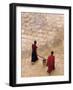 Monks Carrying Yak Butter, Ganden Monastery, Tagtse County, Tibet-Michele Falzone-Framed Photographic Print