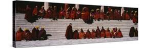 Monks Celebrating New Year, Tongren County, Qinghai Province, China-null-Stretched Canvas