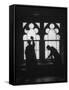 Monks Cleaning Windows of the Monastery's Sacristy-Gordon Parks-Framed Stretched Canvas