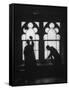 Monks Cleaning Windows of the Monastery's Sacristy-Gordon Parks-Framed Stretched Canvas