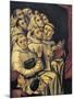 Monks, Detail from St John Baptist Preaching-null-Mounted Giclee Print