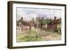 Monks Eleigh, Suffolk-Alfred Robert Quinton-Framed Giclee Print