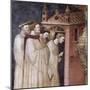 Monks Entering Monastery, Scene from Stories of St Nicholas of Tolentino, 1320-1325-null-Mounted Giclee Print