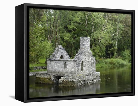 Monks Fishing House, Cong Abbey, County Mayo, Connacht, Republic of Ireland-Gary Cook-Framed Stretched Canvas