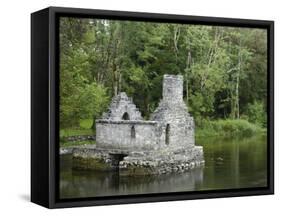 Monks Fishing House, Cong Abbey, County Mayo, Connacht, Republic of Ireland-Gary Cook-Framed Stretched Canvas