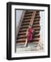 Monks in Punakha Dzong, Punakha, Bhutan-Keren Su-Framed Photographic Print