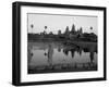 Monks in Saffron Robes, Angkor Wat, Unesco World Heritage Site, Siem Reap, Cambodia, Indochina-Bruno Morandi-Framed Photographic Print