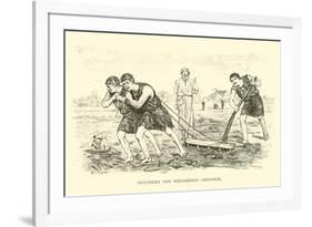 Monks Leading the Work in the Fields-Willem II Steelink-Framed Giclee Print