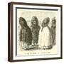 Monks of Cuzco, the Four Orders-Édouard Riou-Framed Giclee Print