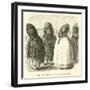 Monks of Cuzco, the Four Orders-Édouard Riou-Framed Giclee Print