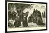 Monks Playing Bowls-null-Framed Giclee Print