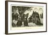 Monks Playing Bowls-null-Framed Giclee Print