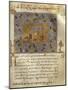 Monks Praying in Church, Miniature from Byzantine Manuscript, Greek Code 418 Folio 269-null-Mounted Giclee Print