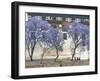 Monks, Punakha Dzong Palance, Bhutan-Dennis Kirkland-Framed Photographic Print