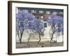 Monks, Punakha Dzong Palance, Bhutan-Dennis Kirkland-Framed Photographic Print