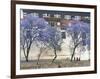 Monks, Punakha Dzong Palance, Bhutan-Dennis Kirkland-Framed Photographic Print