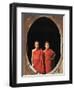 Monks, Shwe Yaunghwe Kyaung Monastery, Inle Lake, Shan State, Myanmar-Jane Sweeney-Framed Photographic Print