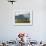 Monks with Praying Flags, Phobjikha Valley, Gangtey Village, Bhutan-Keren Su-Framed Photographic Print displayed on a wall