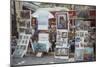 Monmartre Artist Working On Place du Tertre II-Cora Niele-Mounted Giclee Print