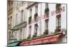 Monmartre Restaurant-Cora Niele-Mounted Giclee Print