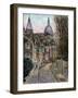 Monmartre Rue de l' Abreuvoir from Placed Dalida-Stanton Manolakas-Framed Giclee Print