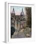 Monmartre Rue de l' Abreuvoir from Placed Dalida-Stanton Manolakas-Framed Giclee Print