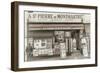 Monmartre Shop FFA4333-Cora Niele-Framed Giclee Print