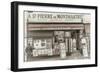 Monmartre Shop FFA4333-Cora Niele-Framed Giclee Print