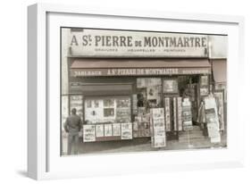 Monmartre Shop FFA4333-Cora Niele-Framed Giclee Print