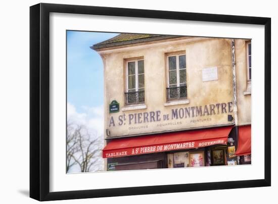 Monmartre Shop FXN2542-Cora Niele-Framed Giclee Print