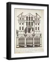 Monmouth House, Soho Square, published by N. Smith, Gt Mays Buildings, 11th January 1791-null-Framed Giclee Print