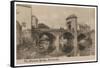Monmouth: Monnow Bridge-null-Framed Stretched Canvas
