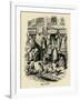 'Monmouth Street, Soho, an illustration by G. Cruikshank for Dickens' Sketches by Boz. ', (1938)-George Cruikshank-Framed Giclee Print