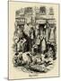 'Monmouth Street, Soho, an illustration by G. Cruikshank for Dickens' Sketches by Boz. ', (1938)-George Cruikshank-Mounted Giclee Print