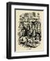 'Monmouth Street, Soho, an illustration by G. Cruikshank for Dickens' Sketches by Boz. ', (1938)-George Cruikshank-Framed Giclee Print