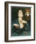 Monna Pomona-Dante Gabriel Rossetti-Framed Premium Giclee Print