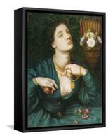 Monna Pomona-Dante Gabriel Rossetti-Framed Stretched Canvas