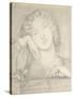 Monna Rosa, 19th Century-Dante Gabriel Charles Rossetti-Stretched Canvas