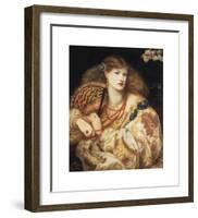 Monna Vanna, 1866-Dante Gabriel Rossetti-Framed Premium Giclee Print