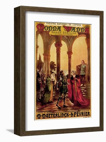 Monna Vanna Opera Paris-null-Framed Art Print