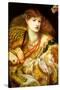 Monna Vanna-Dante Gabriel Rossetti-Stretched Canvas