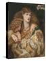 Monna Vanna-Dante Gabriel Rossetti-Stretched Canvas