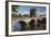 Monnow Bridge and Gate over the River Monnow, Monmouth, Monmouthshire, Wales, UK-Stuart Black-Framed Photographic Print