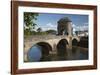 Monnow Bridge and Gate over the River Monnow, Monmouth, Monmouthshire, Wales, UK-Stuart Black-Framed Photographic Print