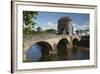 Monnow Bridge and Gate over the River Monnow, Monmouth, Monmouthshire, Wales, UK-Stuart Black-Framed Photographic Print